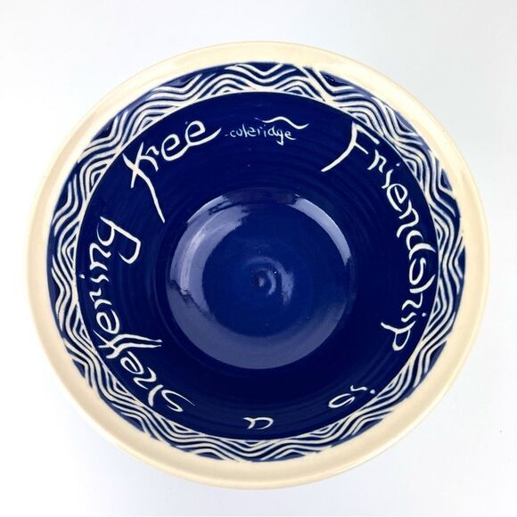 H Shadron Pottery Friendship Celebration Bowl - Picture 3 of 8